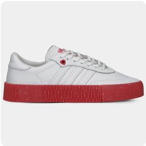 adidas Originals Sambarose W Women Lifestyle Sneakers Shoes New White FZ1831